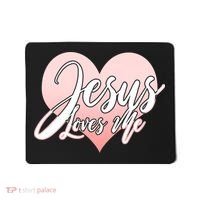 Jesus Love Me Mousepad thumb 0