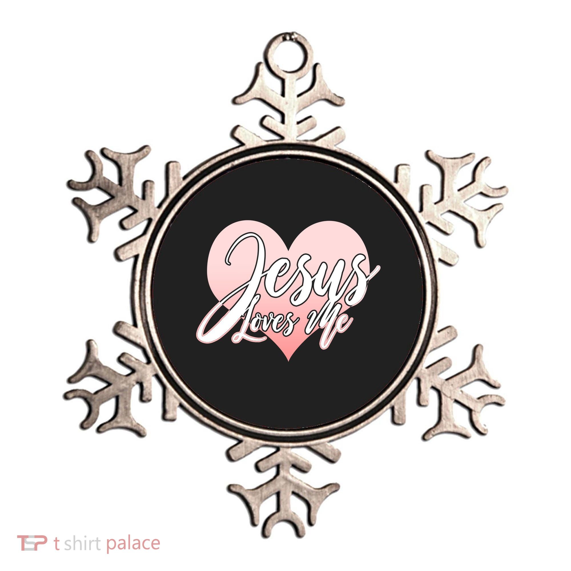 Jesus Love Me Ornament
