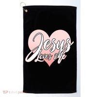 Jesus Love Me Golf Towel thumb 0