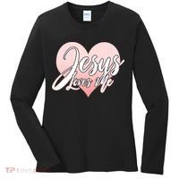 Jesus Love Me Women's Long Sleeve Shirt thumb 0