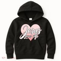 Jesus Love Me Kids Hoodie thumb 0
