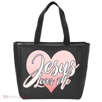 Jesus Love Me Tote Bag