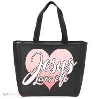 Jesus Love Me Tote Bag thumb 0
