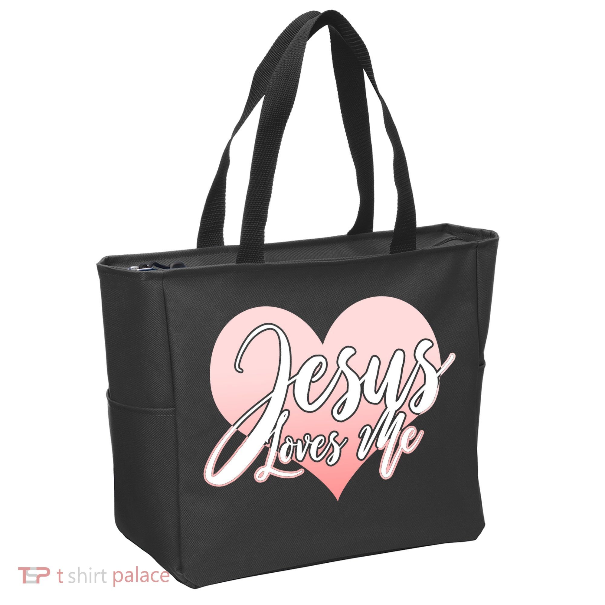 Jesus Love Me Tote Bag