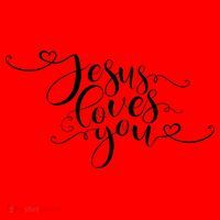 Jesus Loves You Cursive Style Coffee Mug thumb 5