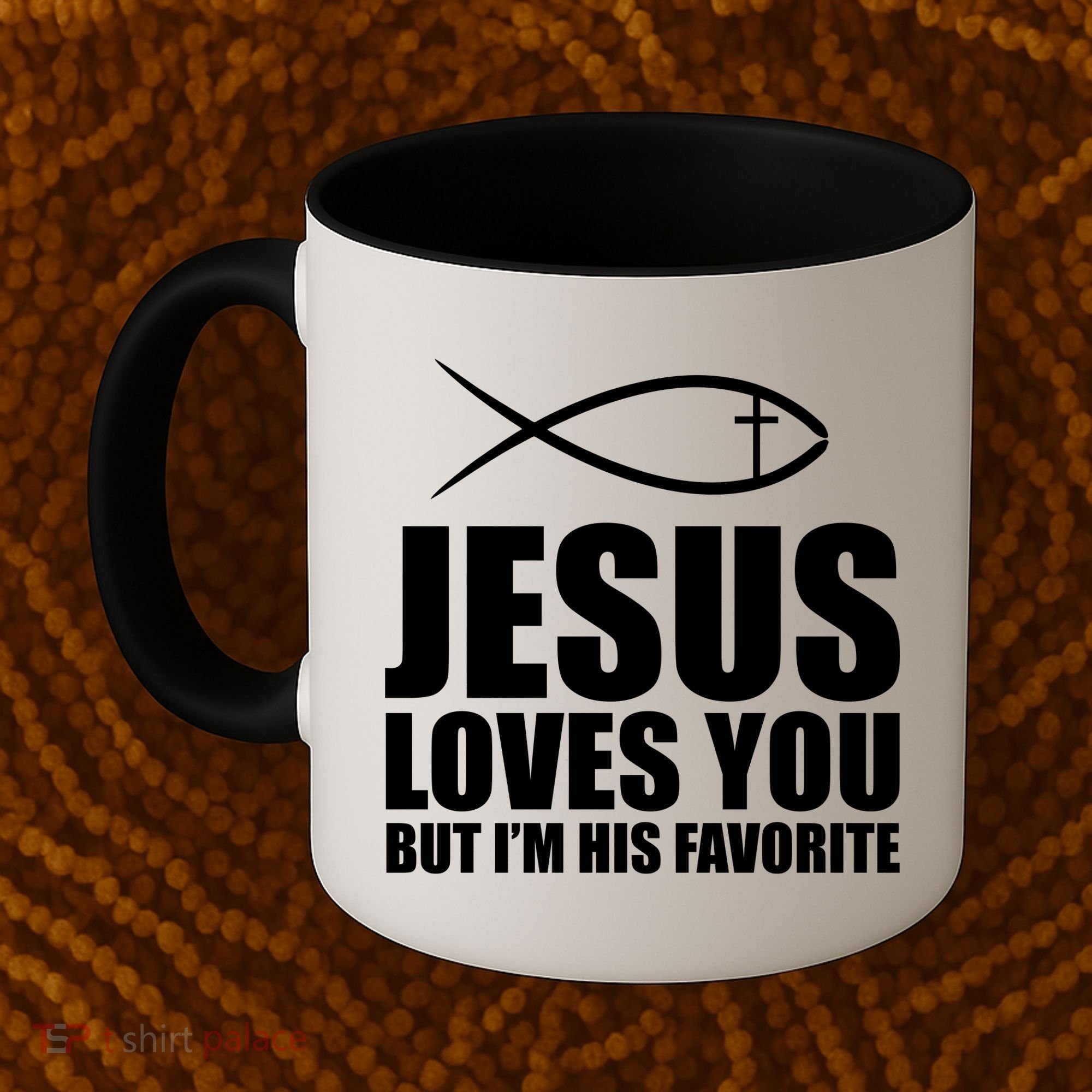 Jesus Loves You Funny Christain Coffee Mug