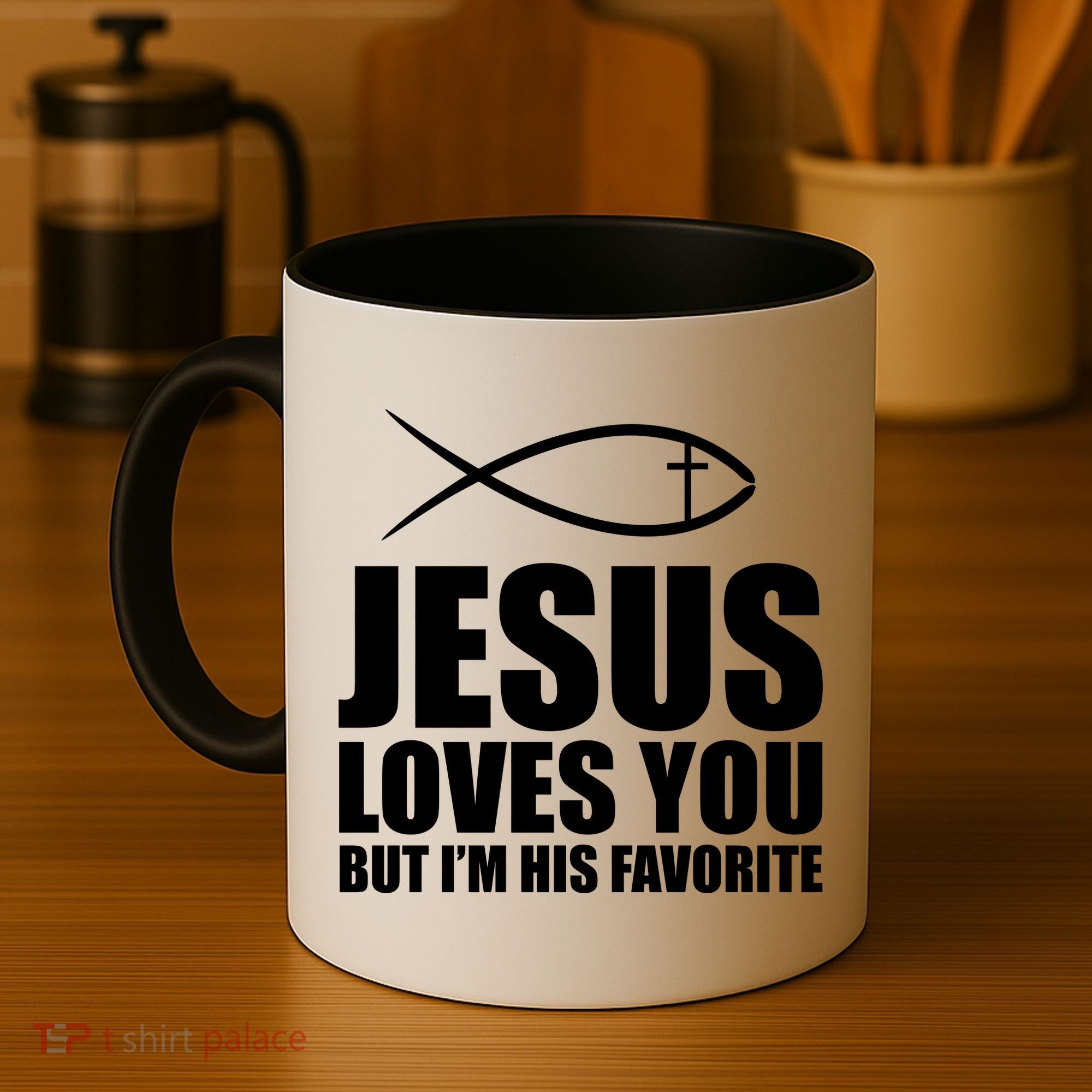 Jesus Loves You Funny Christain Coffee Mug