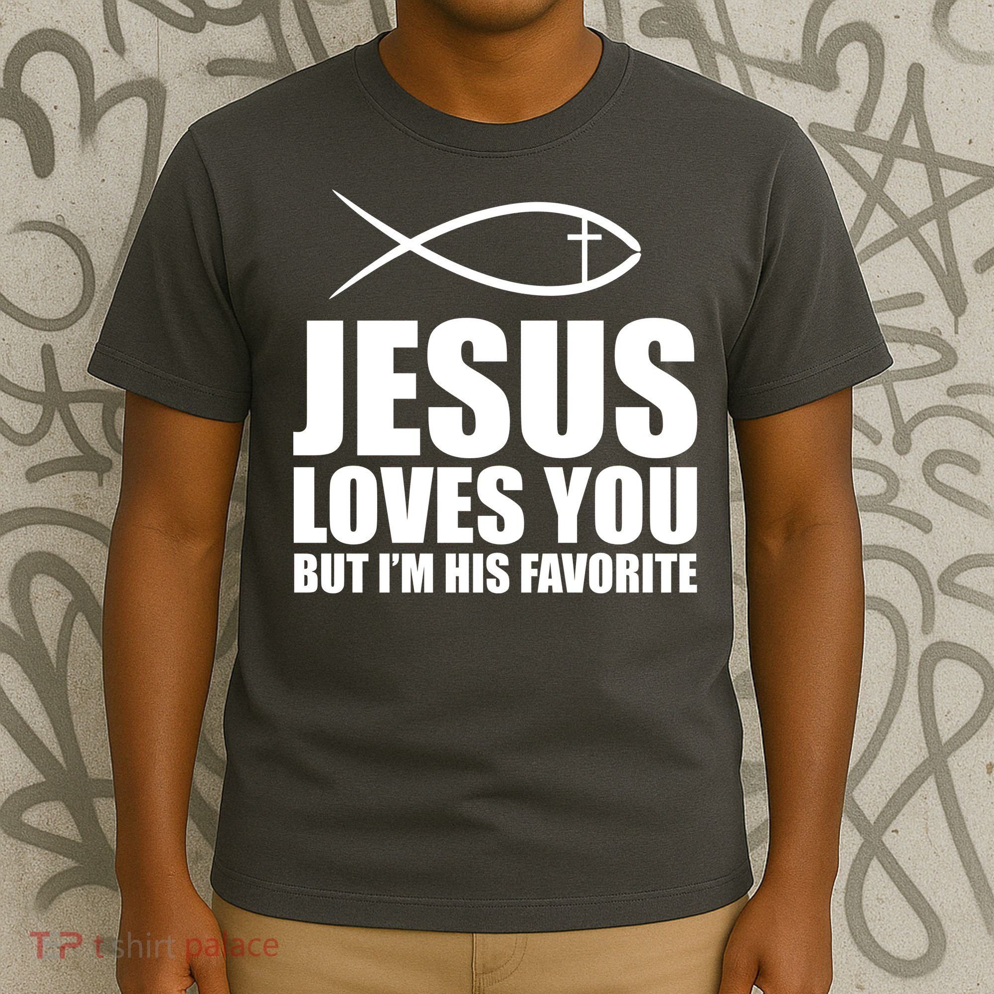 Jesus Loves You Funny Christain T-Shirt