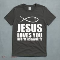 Jesus Loves You Funny Christain T-Shirt thumb 5