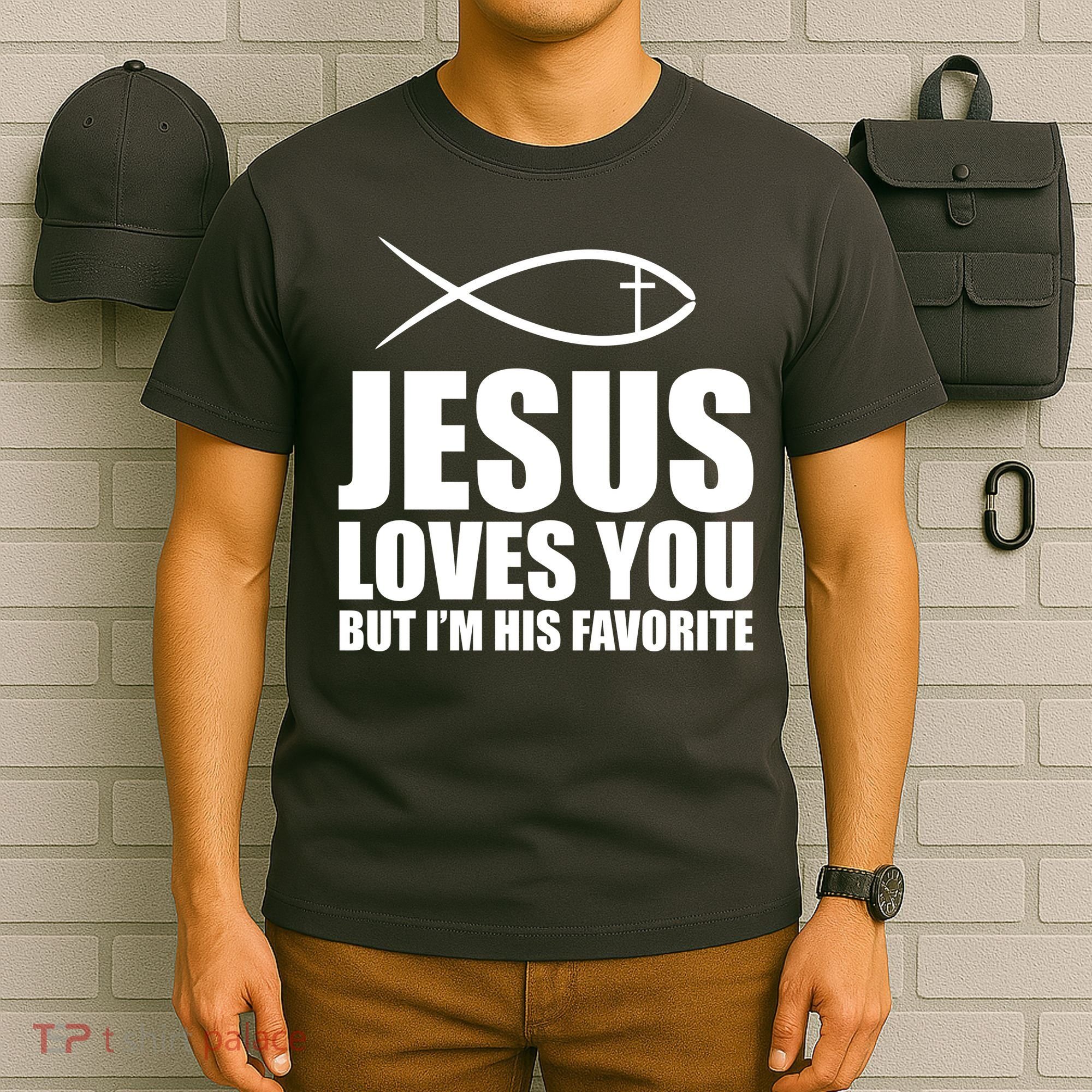 Jesus Loves You Funny Christain T-Shirt