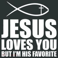 Jesus Loves You Funny Christain T-Shirt thumb 7