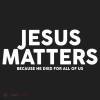 Jesus Matters Because He Died For All Of Us Beanie thumb 2
