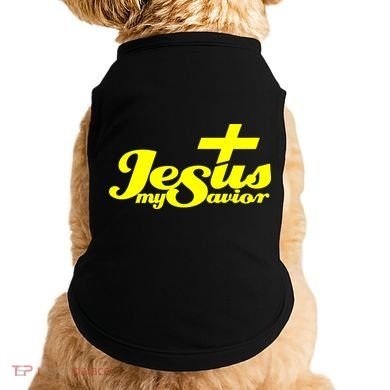 Jesus My Savior Christian Catholic Doggie Tank