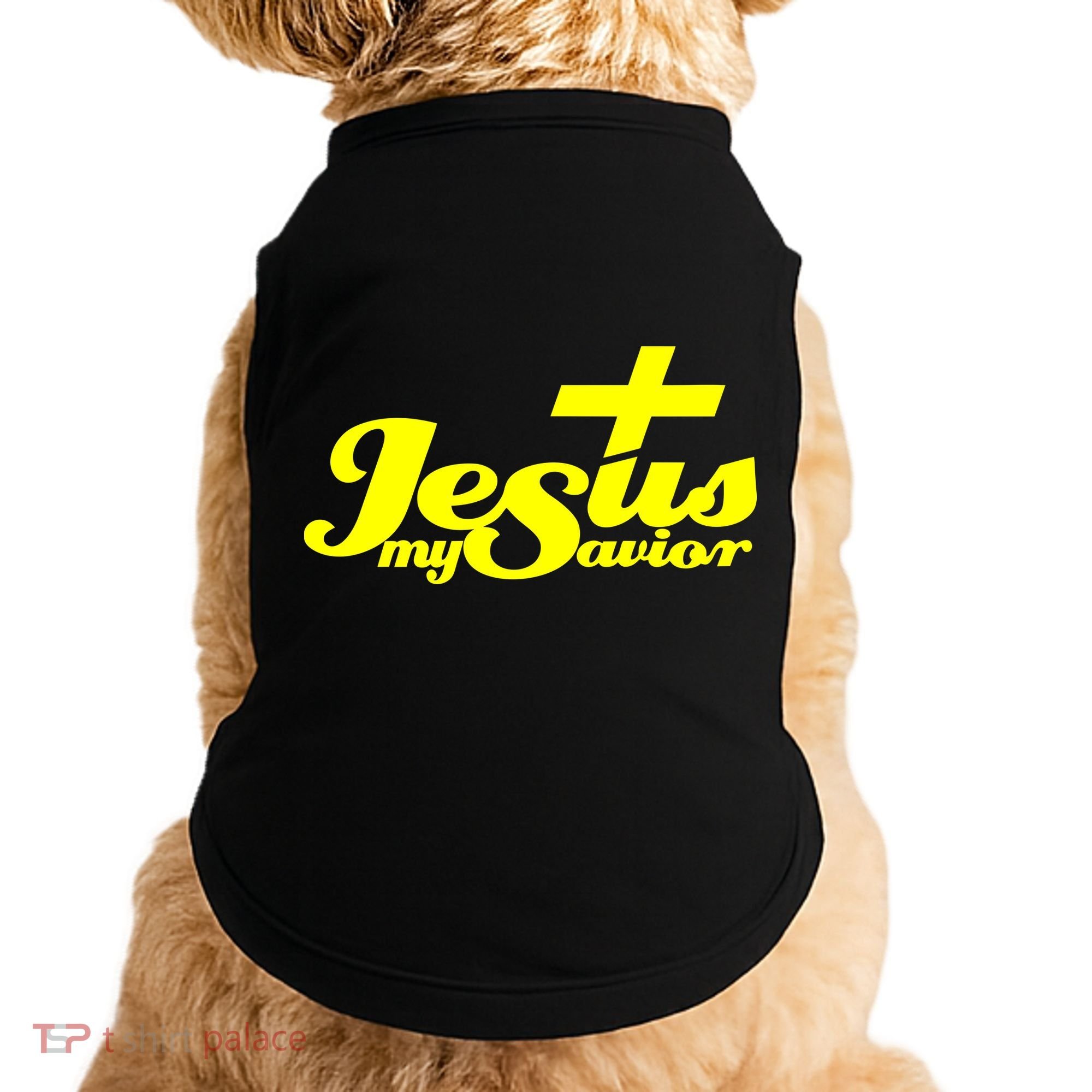 Jesus My Savior Christian Catholic Doggie Tank