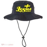 Jesus My Savior Christian Catholic Bucket Hat thumb 0