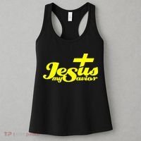 Jesus My Savior Christian Catholic Women's Tank Top thumb 3