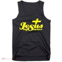 Jesus My Savior Christian Catholic Tank Top thumb 0