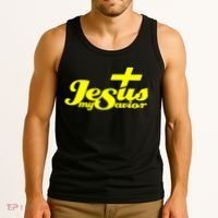 Jesus My Savior Christian Catholic Tank Top thumb 3