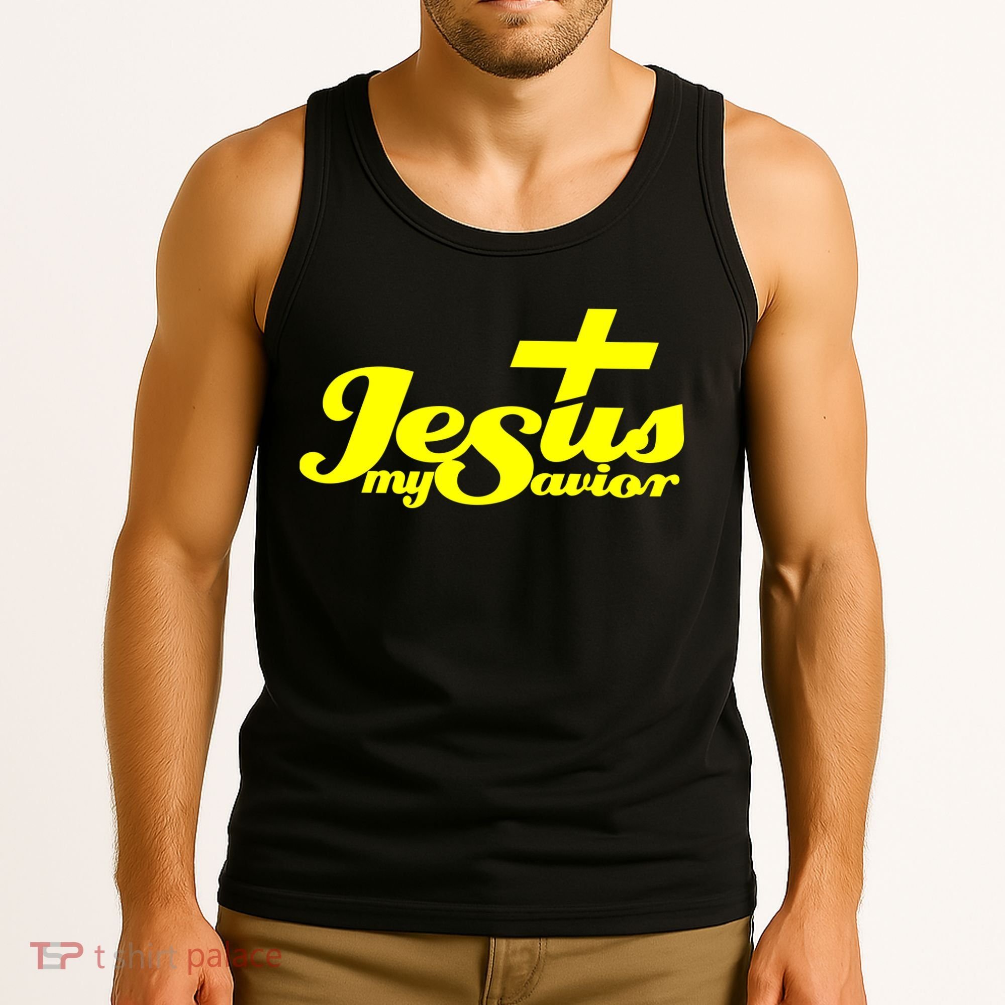 Jesus My Savior Christian Catholic Tank Top