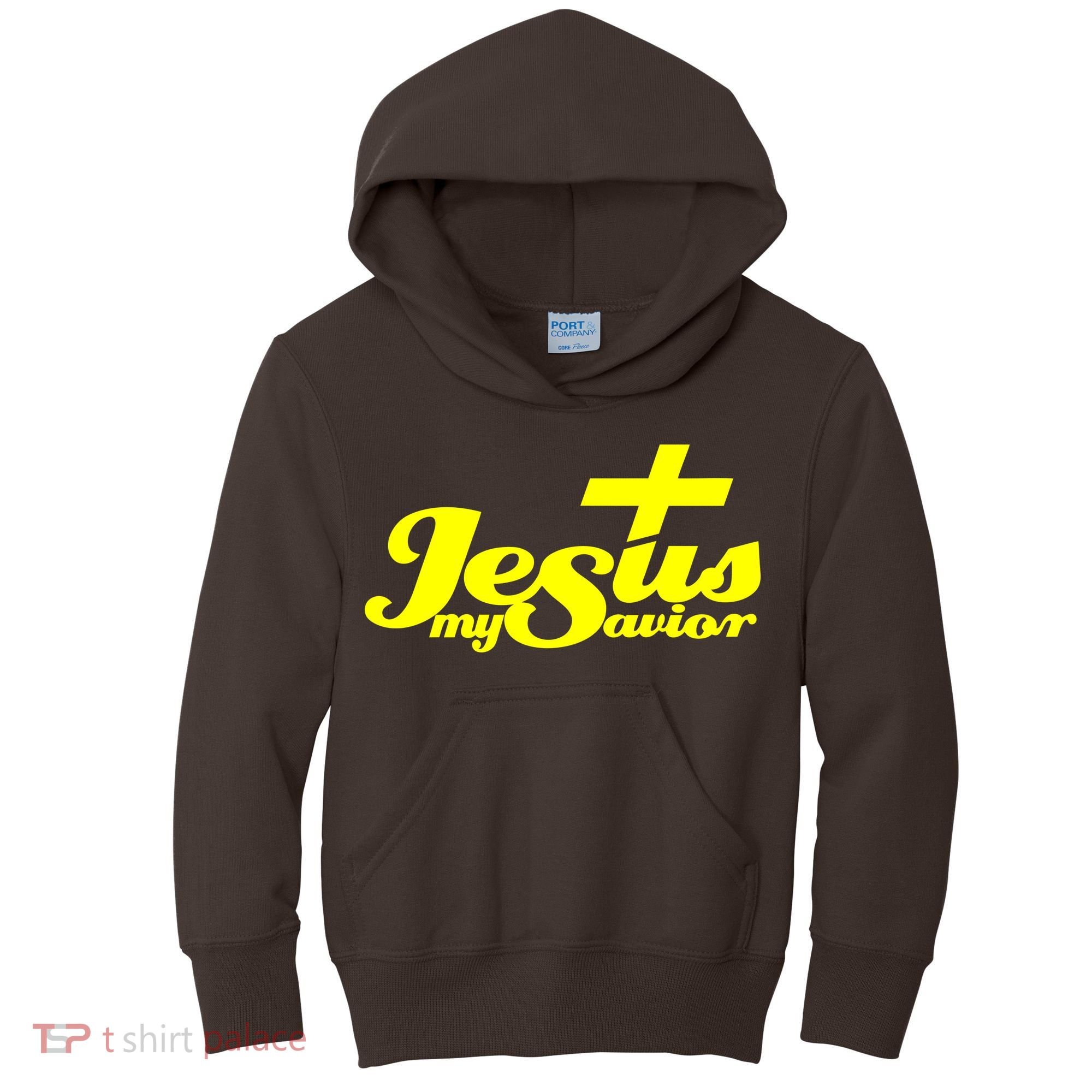 Jesus My Savior Christian Catholic Kids Hoodie
