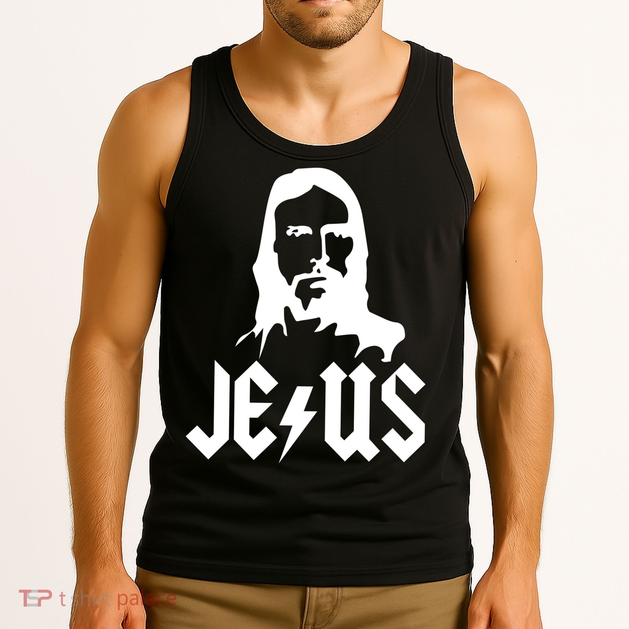 Jesus Rocks Tank Top