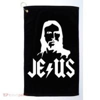 Jesus Rocks Golf Towel thumb 0