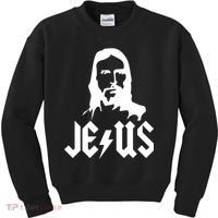 Jesus Rocks Kids Sweatshirt thumb 0