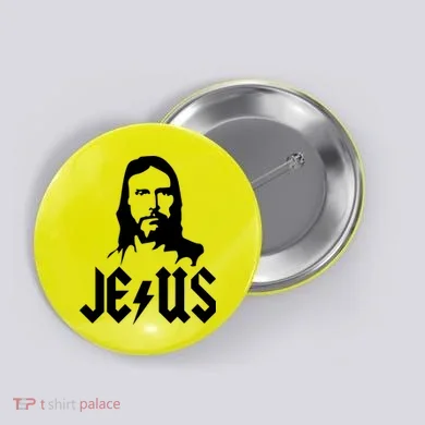 Jesus Rocks Button