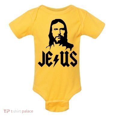Jesus Rocks Baby Bodysuit