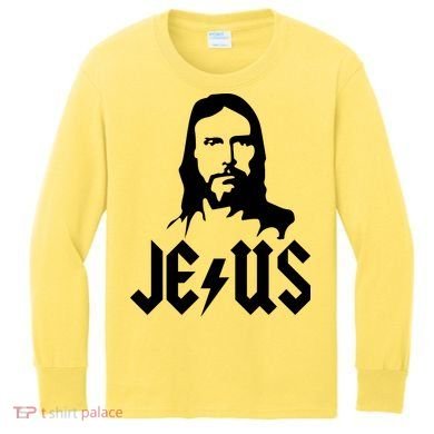 Jesus Rocks Kids Long Sleeve Shirt