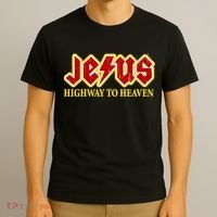 Jesus Rocks Highway To heaven T-Shirt thumb 3