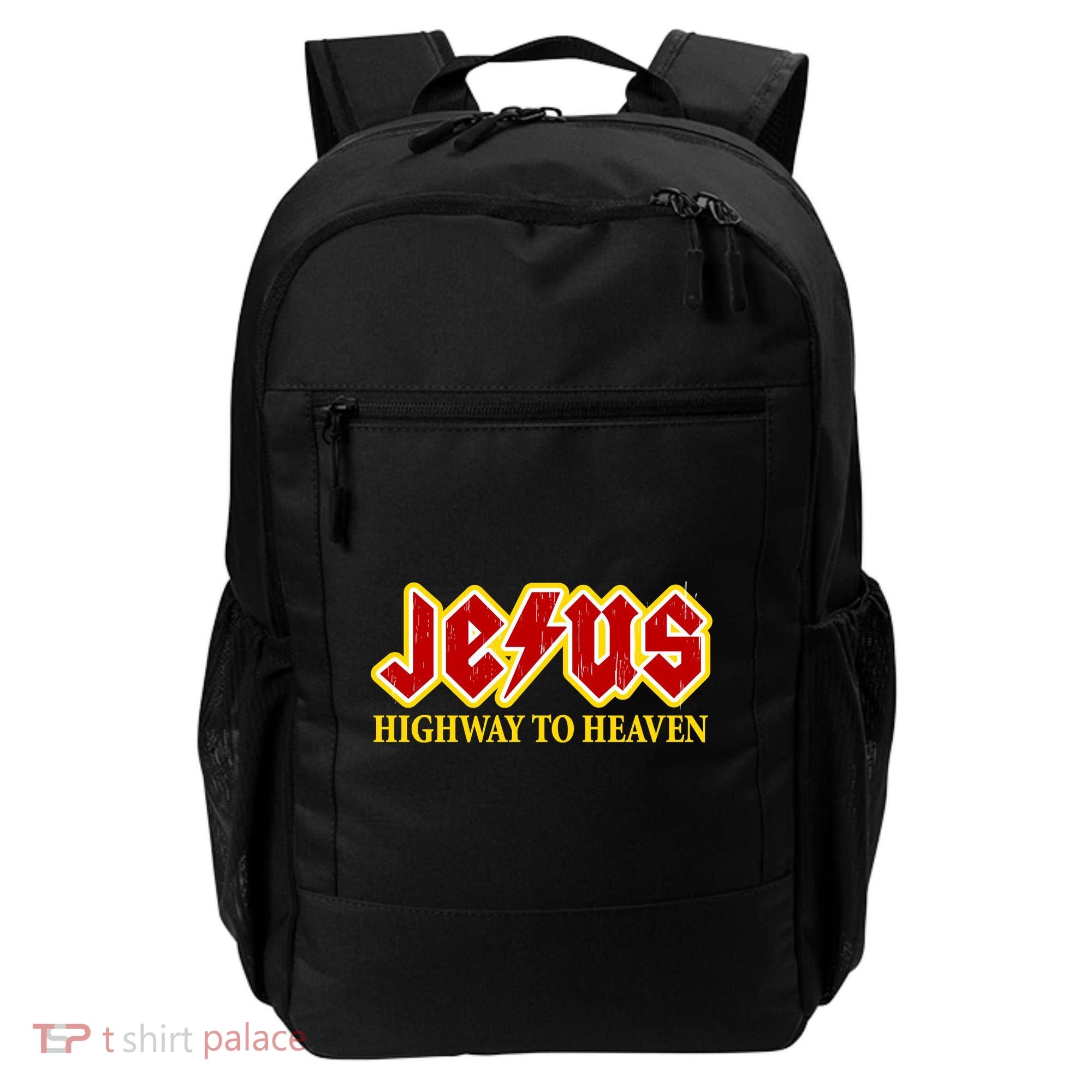 Jesus Rocks Highway To heaven Backpack