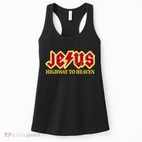 Jesus Rocks Highway To heaven Women's Tank Top thumb 0