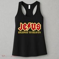 Jesus Rocks Highway To heaven Women's Tank Top thumb 3