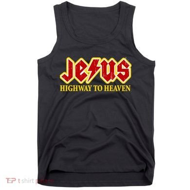 Jesus Rocks Highway To heaven Tank Top