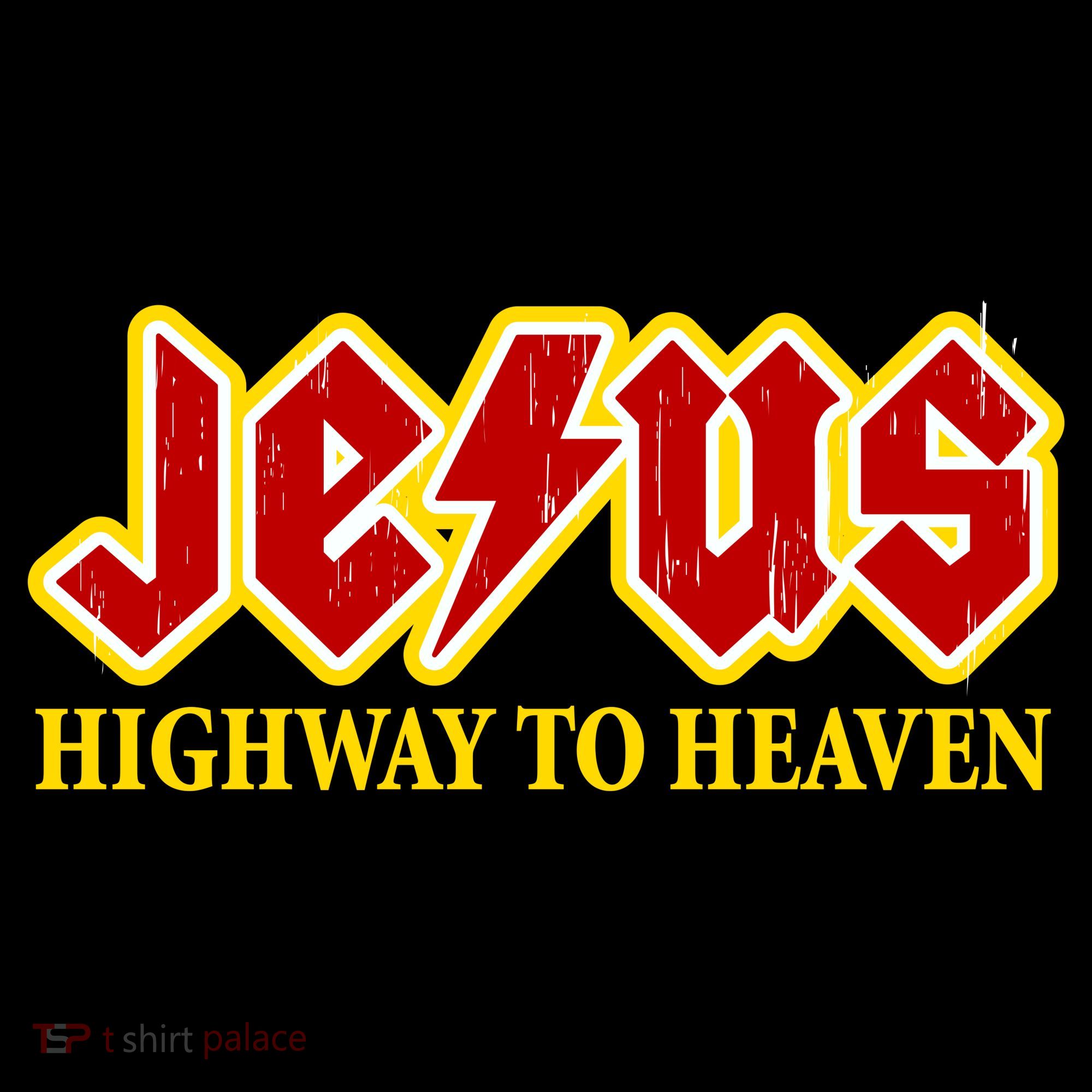 Jesus Rocks Highway To heaven Toddler T-Shirt