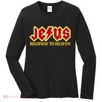 Jesus Rocks Highway To heaven Women's Long Sleeve Shirt thumb 0