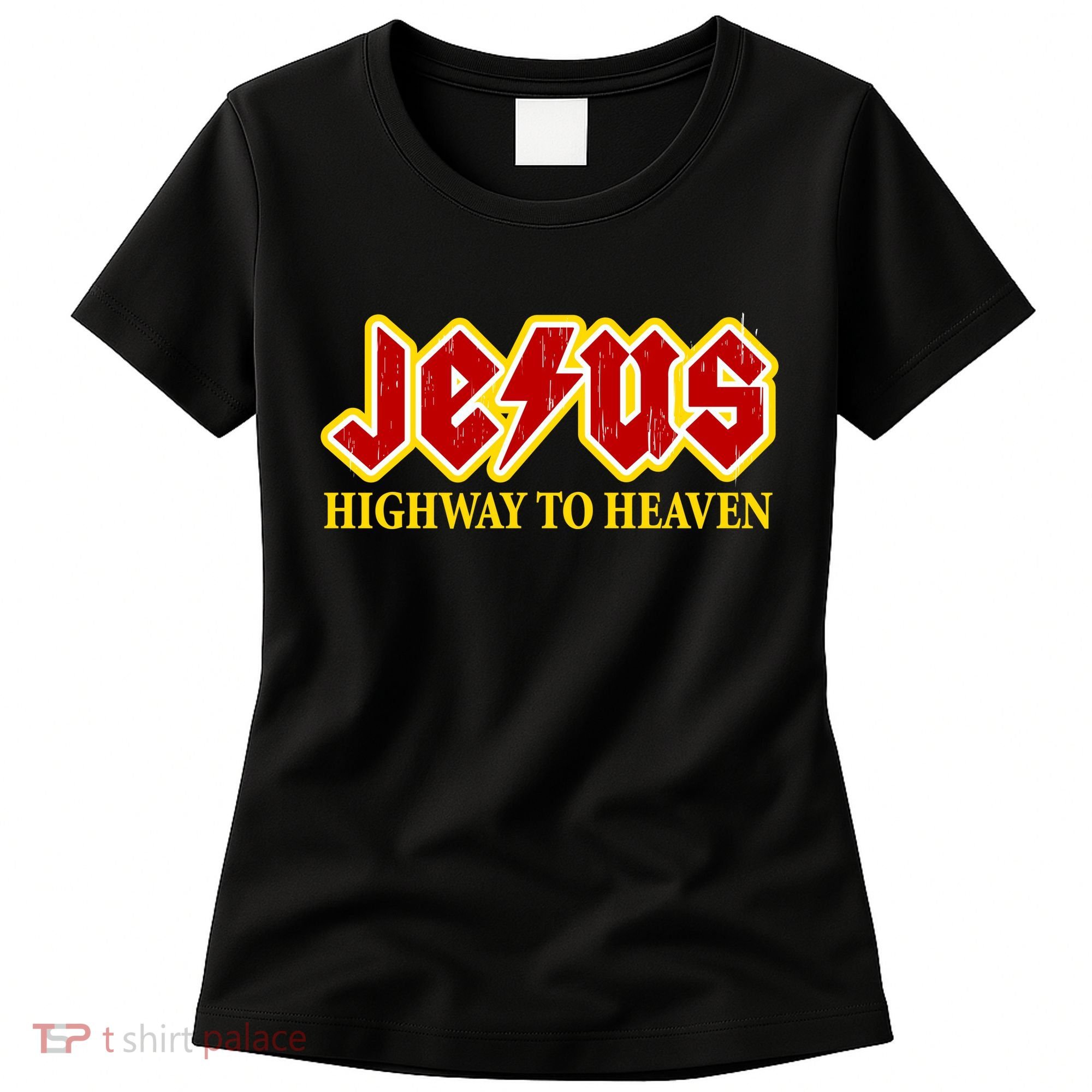 Jesus Rocks Highway To heaven Women's T-Shirt