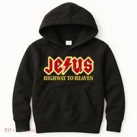 Jesus Rocks Highway To heaven Kids Hoodie thumb 0
