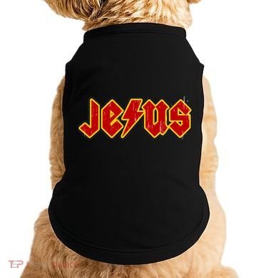 Jesus Rocks Logo Doggie Tank