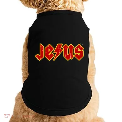 Jesus Rocks Logo Doggie Tank