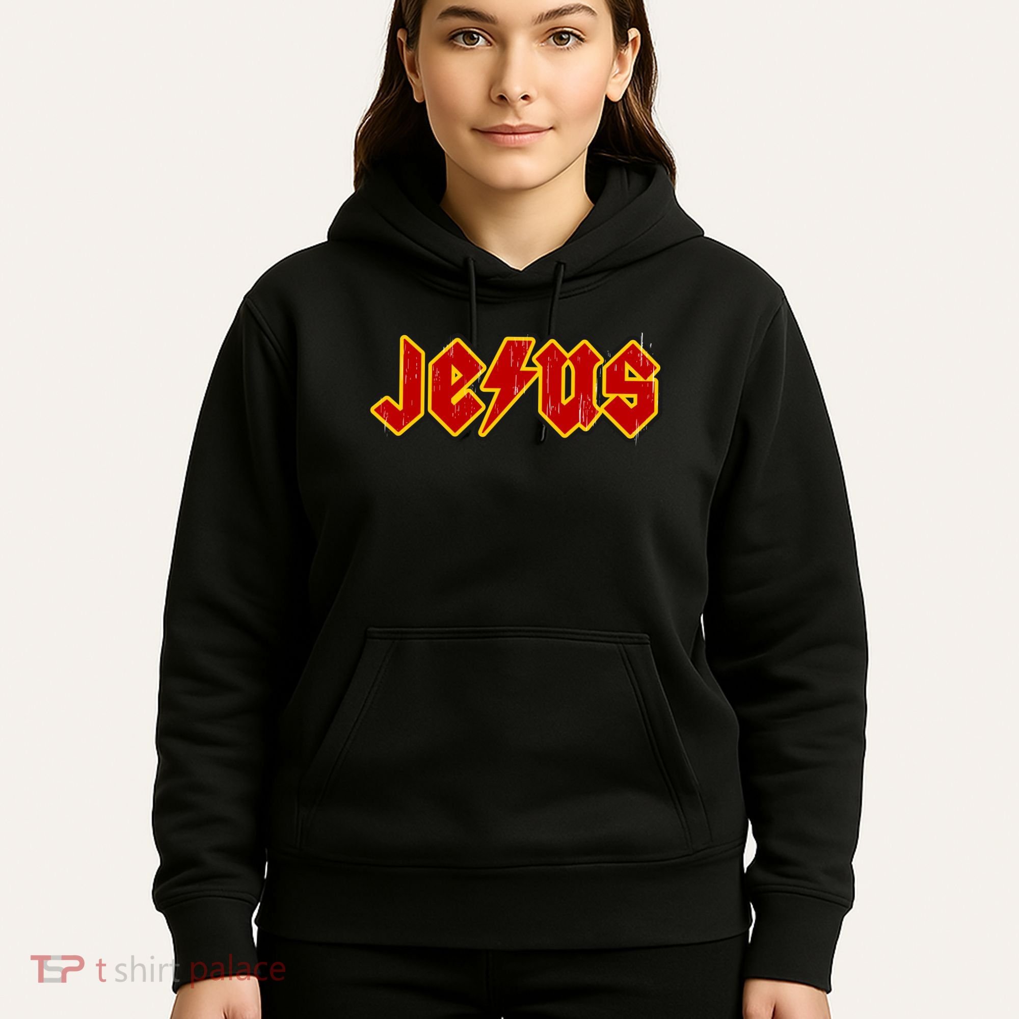 Jesus Rocks Logo Hoodie