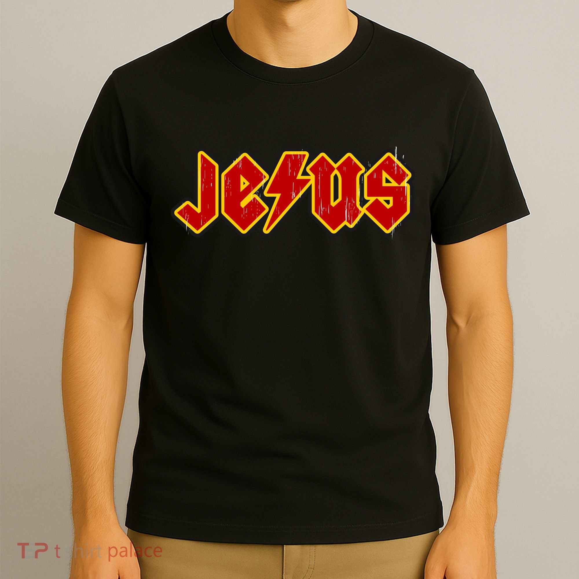 Jesus Rocks Logo T-Shirt