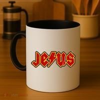 Jesus Rocks Logo Coffee Mug thumb 4