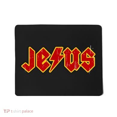 Jesus Rocks Logo Mousepad