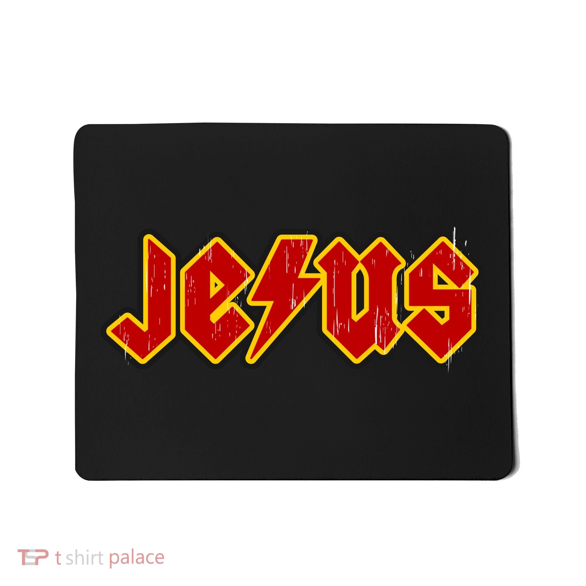 Jesus Rocks Logo Mousepad