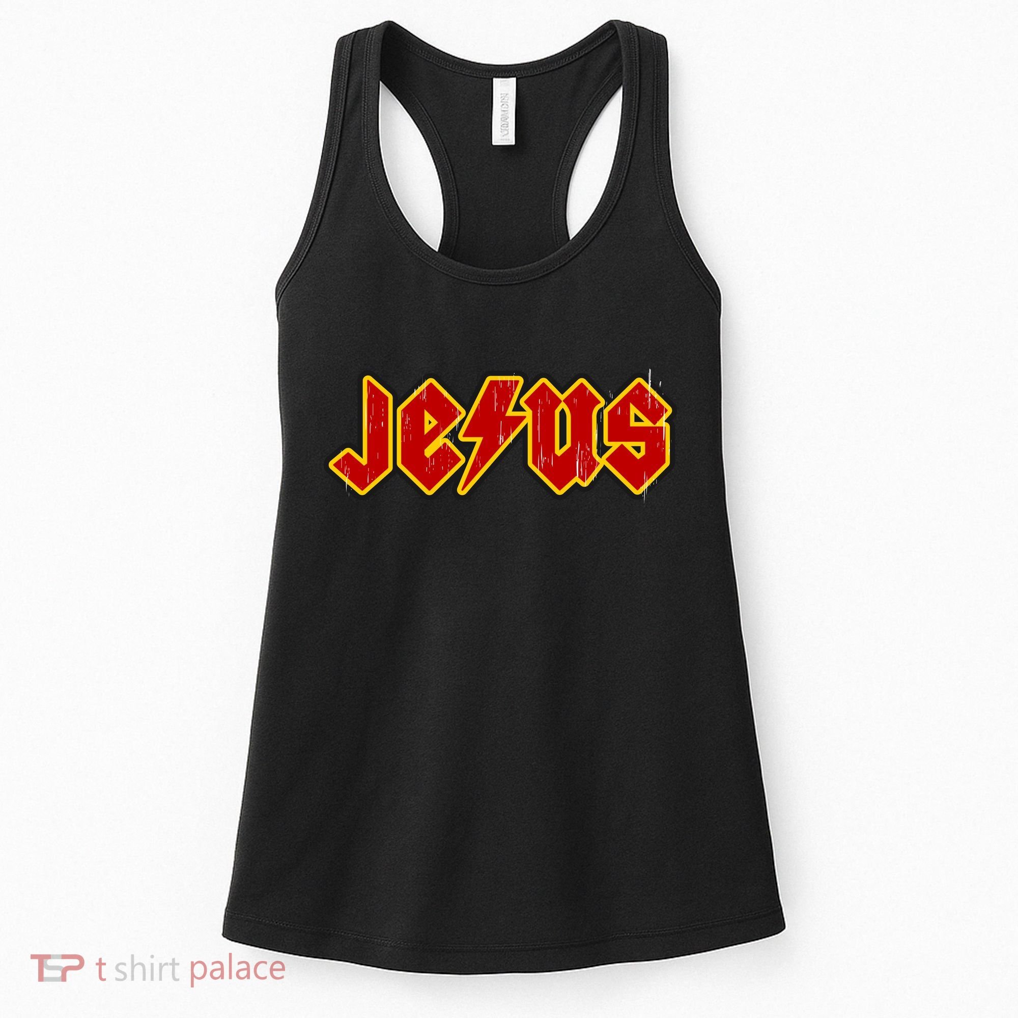 Jesus Rocks Logo Women's Tank Top