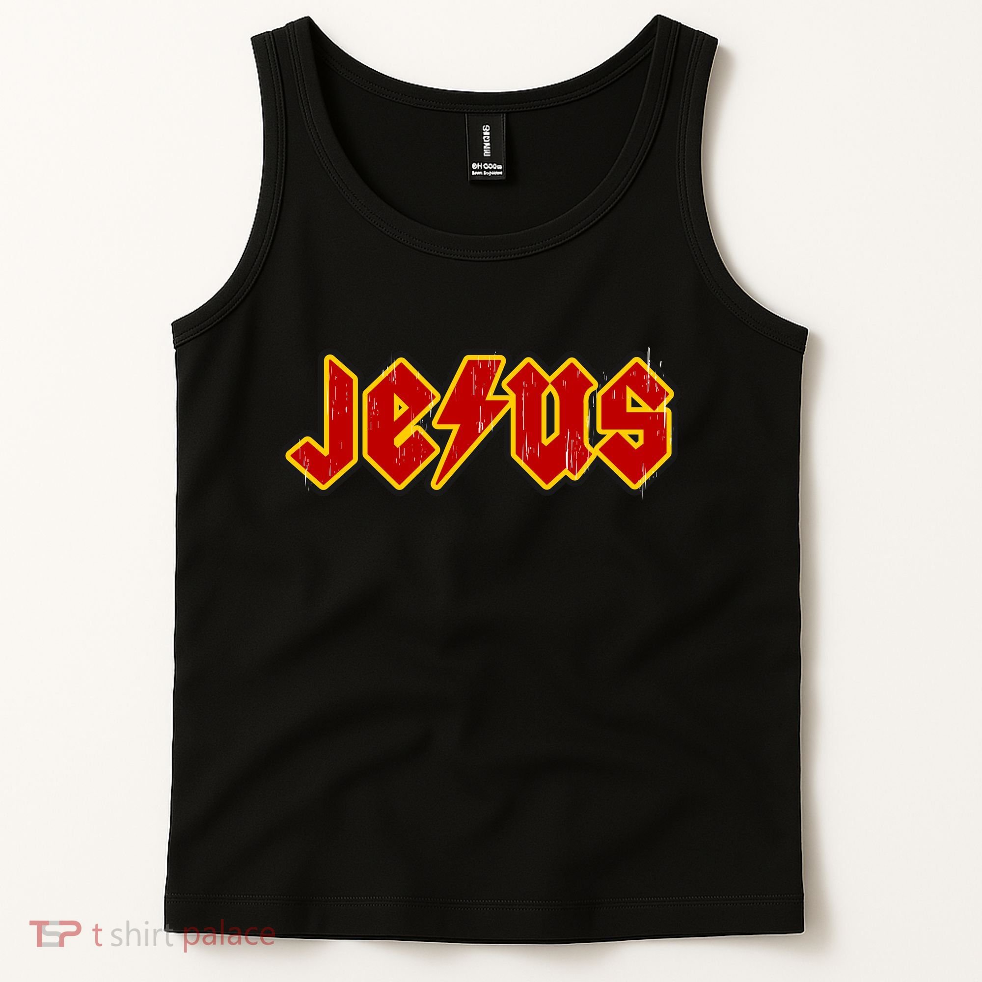 Jesus Rocks Logo Tank Top