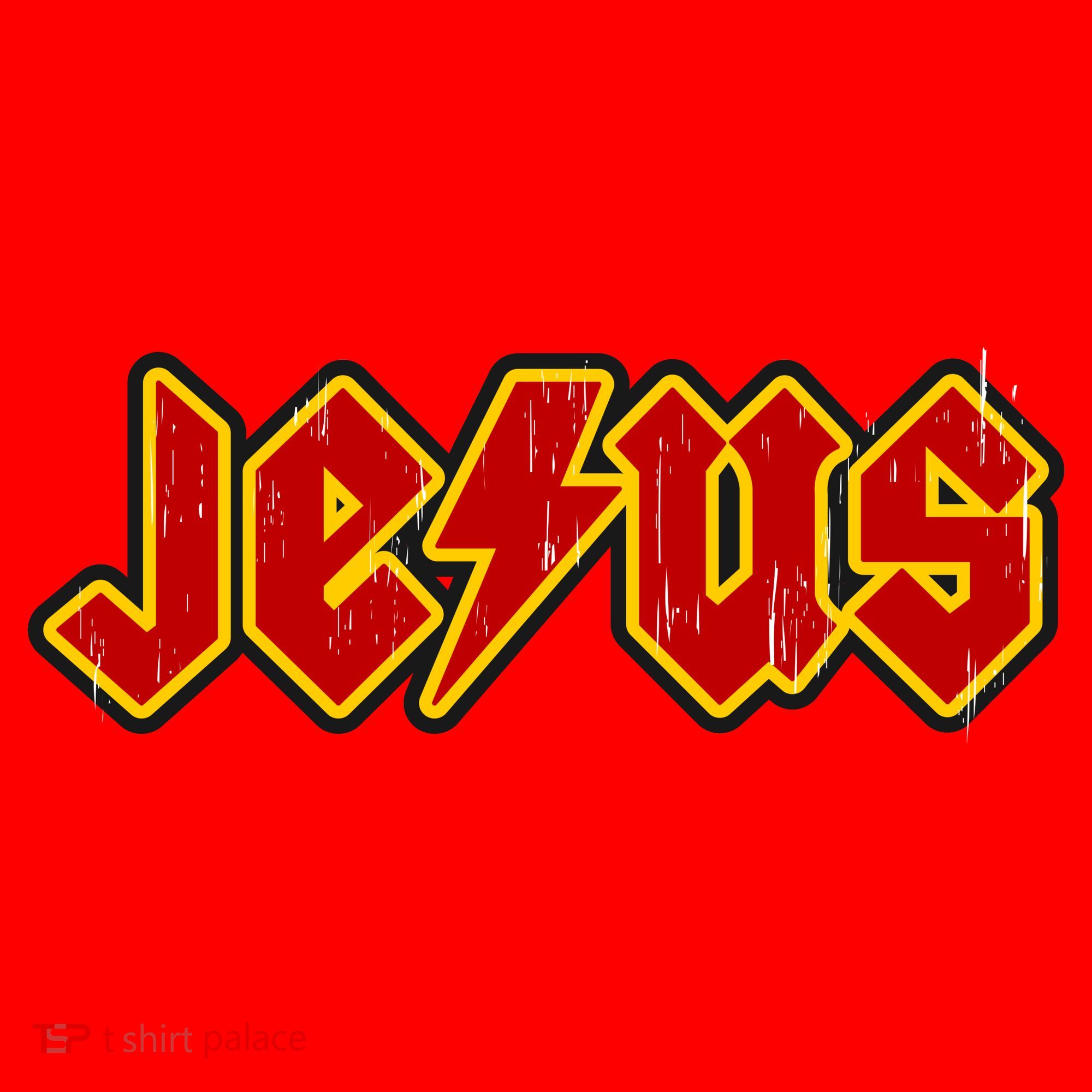 Jesus Rocks Logo Santa Hat