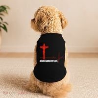 Jesus Saved My Life Doggie Tank thumb 2